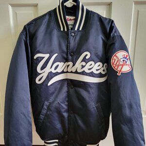 Vintage Authentic Majestic Yankees  Jacket